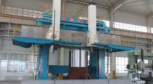 Double-column vertical lathe